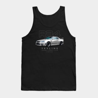 Skyline GTR R34 Tank Top